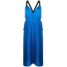 Broomstick pleated tank dress