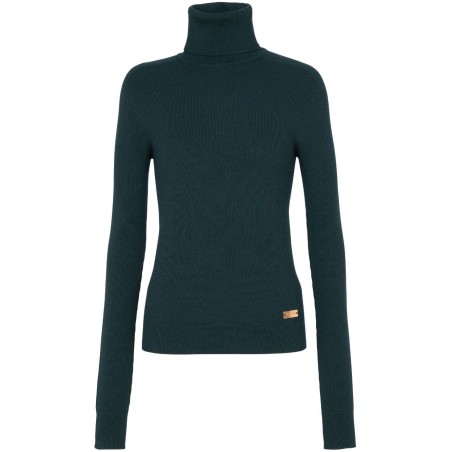 High neck pb wool pullover