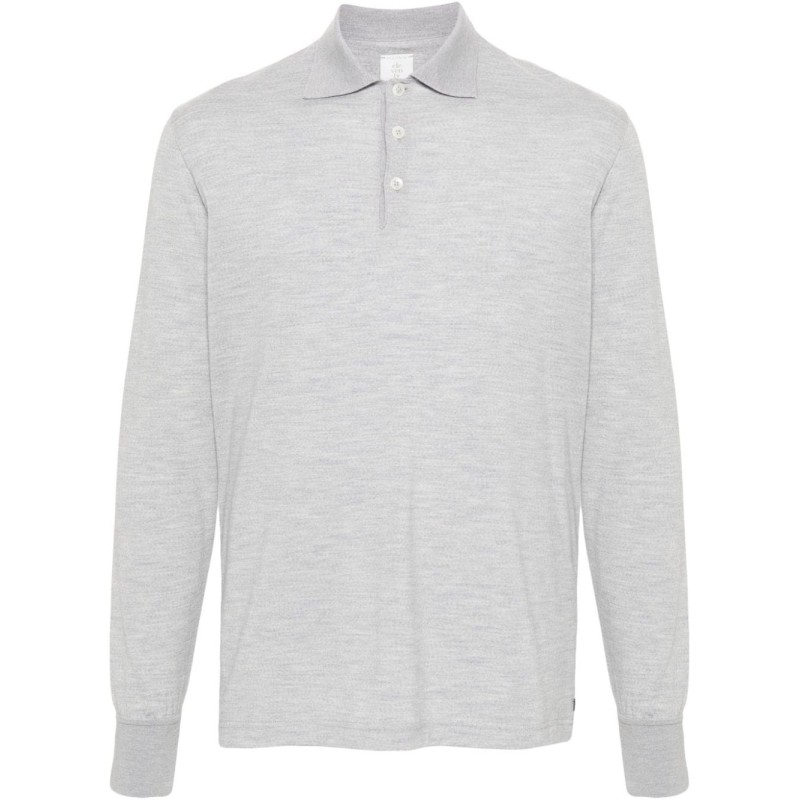 Long sleeve polo shirt