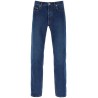 regular jeans with tapered cut