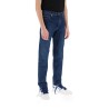 regular jeans with tapered cut