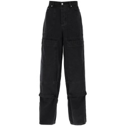 wide leg cargo pants