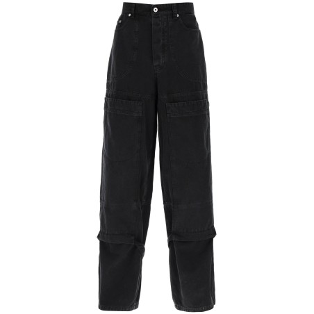 wide leg cargo pants