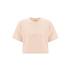 boxy t-shirt with debossed logo