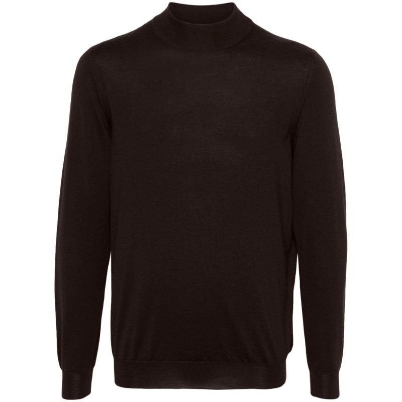 Jersey turtelneck sweater