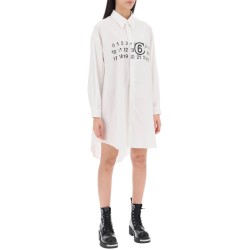 shirt dress with numeric logo