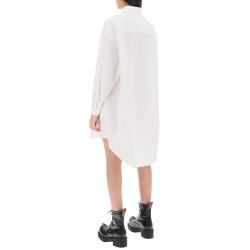 shirt dress with numeric logo