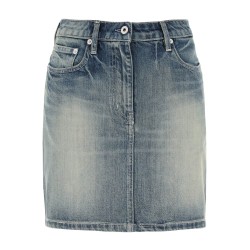 japanese denim mini skirt