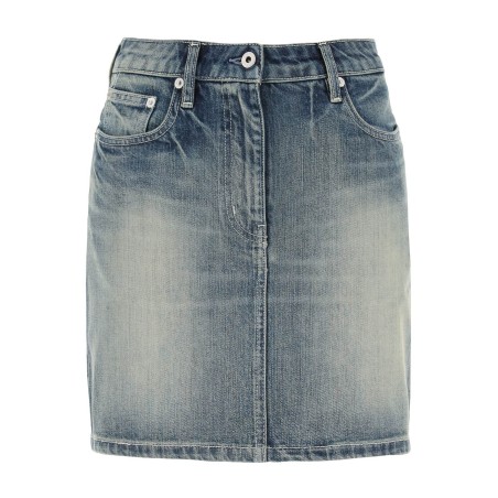 japanese denim mini skirt