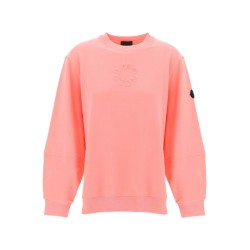 crewneck sweatshirt with emb