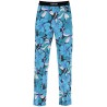 pajama pants in floral silk