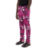 pajama pants in floral silk