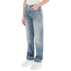 straight cut jeans