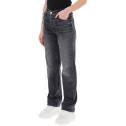 straight cut jeans