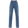 low-waisted baggy jeans