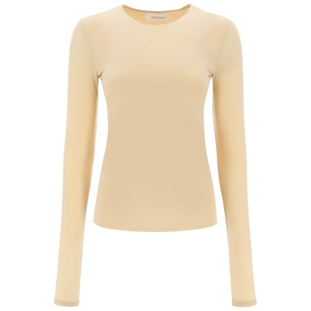 stretch jersey long-sleeved t-shirt