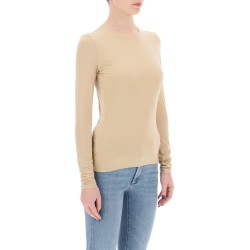 stretch jersey long-sleeved t-shirt