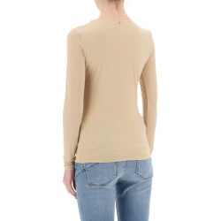 stretch jersey long-sleeved t-shirt