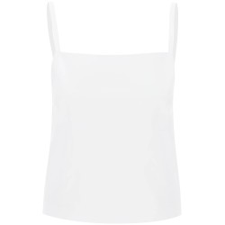 carmine sleeveless