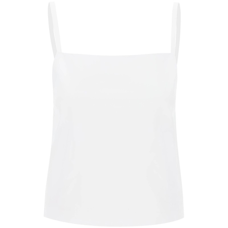 carmine sleeveless