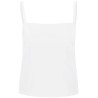 carmine sleeveless