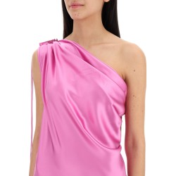 "silk satin opera dress"