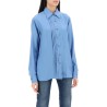 pleated bib shirt with