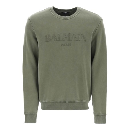 vintage balmain crewneck sweat