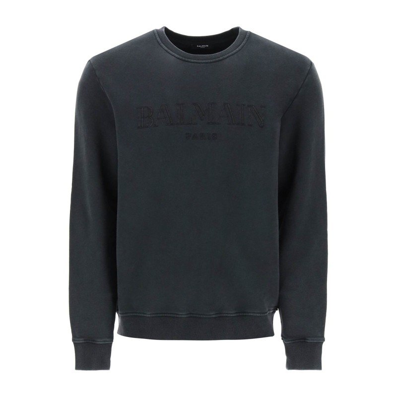 vintage balmain crewneck sweat