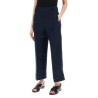 linen cigarette pants in salix style