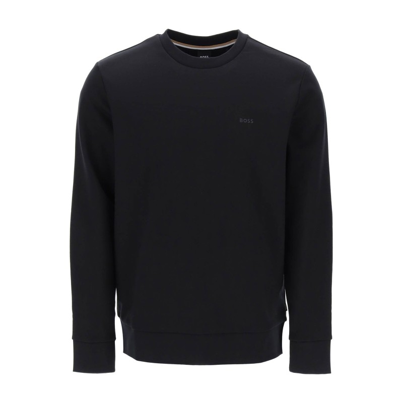 french terry crewneck sweatshirt