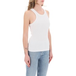 "ribbed sleeveless top b