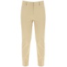 cecco cotton stretch cigarette pants in 10