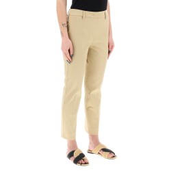 cecco cotton stretch cigarette pants in 10