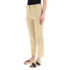 cecco cotton stretch cigarette pants in 10