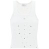 sleeveless top with