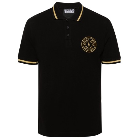 Logo-embroidered polo shirt