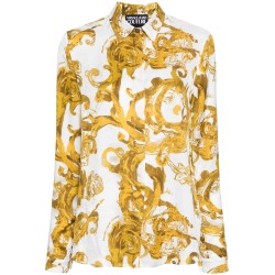 Watercolour baroque shirt