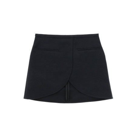 ellipse twill mini skirt in