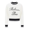 embroidered logo pullover