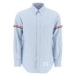 oxford button-down shirt with rwb armbands