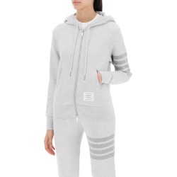 4-bar hoodie with zipper and