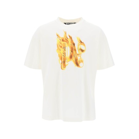 "burning monogram t