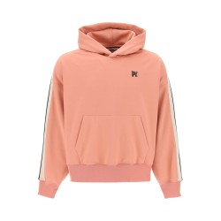 "track sweatshirt with contrasting bands