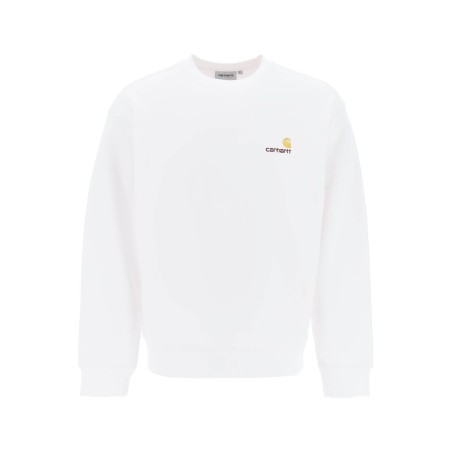 american script crewneck sweatshirt