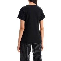 curved seam t-shirt