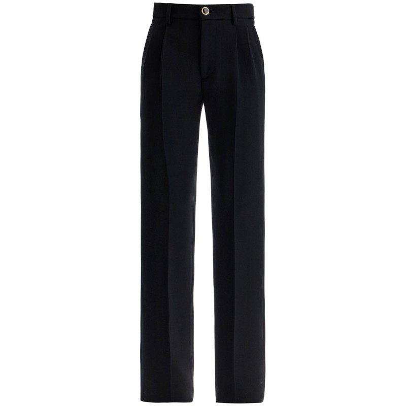 woolen cigarette pants for women