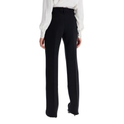 woolen cigarette pants for women