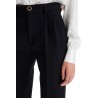 woolen cigarette pants for women