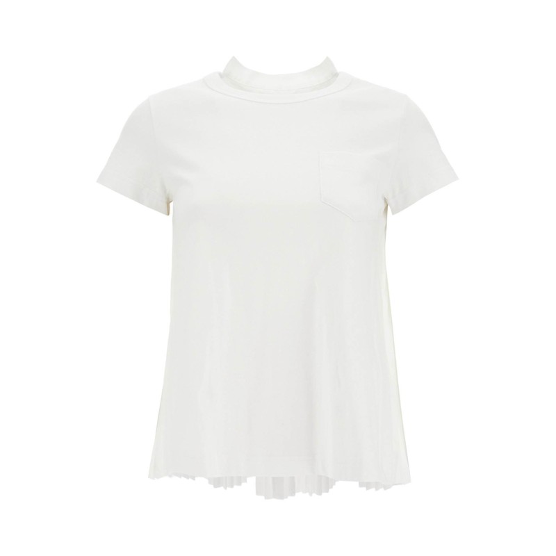 pleated back t-shirt